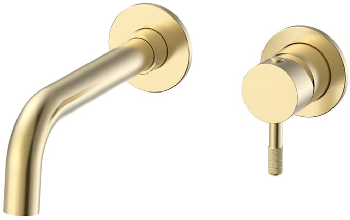 STRIA inbouw wastafelkraan – geborsteld goud (PVD)