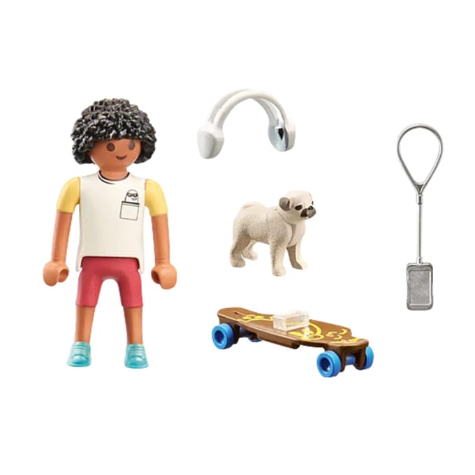PLAYMOBIL My Life Jongen met hond - 71612