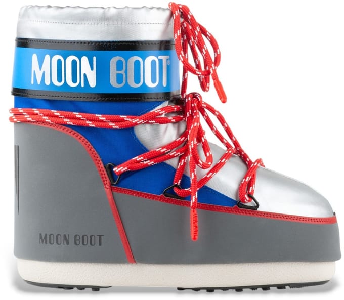 MOON BOOT Mb Icon Low Space Racing Boots Dames - Grijs - Maat 42/44