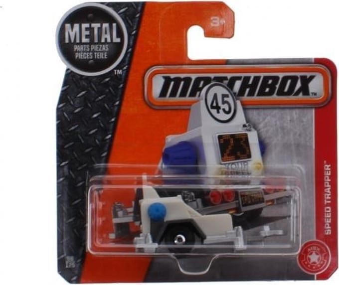 Matchbox Speed Trapper 6 Cm (schaal 1:64) Wit