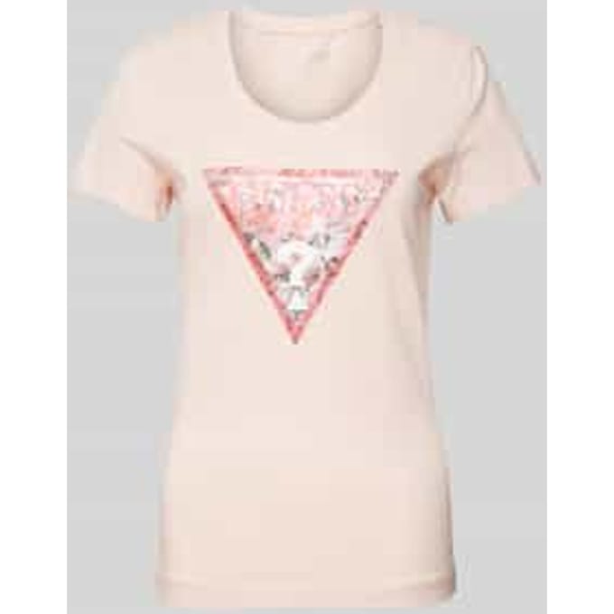T-shirt met strass-steentjes