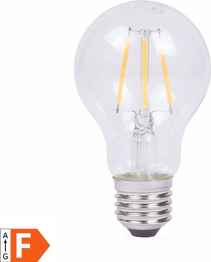 Benson Dimbare LED lamp - 4 watt - E27 fitting - extra warm wit - bolvormig
