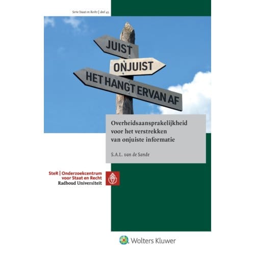 Overheidsaansprakelijkheid Voor Het Verstrekken Van Onjuiste Informatie