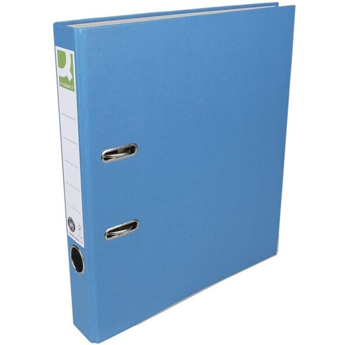 Q-CONNECT ordner | voor ft A4 | uit Recycolor papier | rug van 5 cm | blauw
