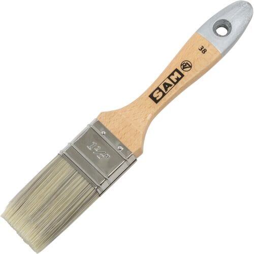Toolstation SAM R7 platte kwast universeel 1,5"/38mm dubbeldik