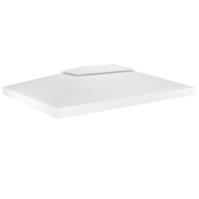 vidaXL - Prieeldak - 2-laags - 310 - g/m² - 4x3 - m - wit