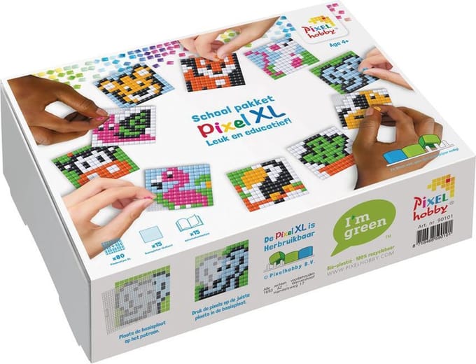 Pixelhobby School Pakket - Pixel XL - voor het pixelen van 15 basisplaatjes