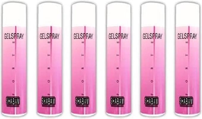 Shabam Gelspray Forte - Haarverzorging - Sterke Spray - 6 x 500ml