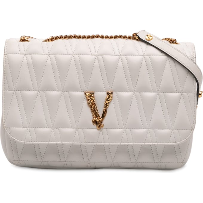 Voorheen bezette Nappa Leren Virtus V Crossbody
