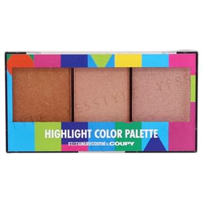 crea modo - STATIONERY COSME Coupy Highlight Color Palette 12g