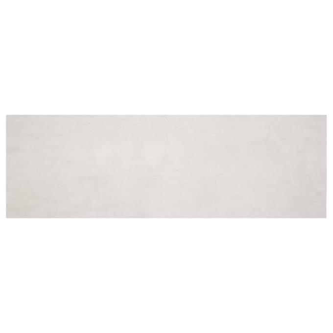 vidaXL Antislip vloerkleed van imitatie konijnenbont OLITE Beige