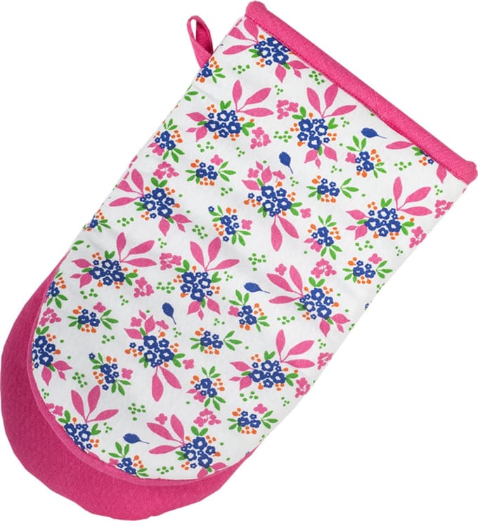 Kitsch Kitchen ovenwant Mercado de Flores blauw