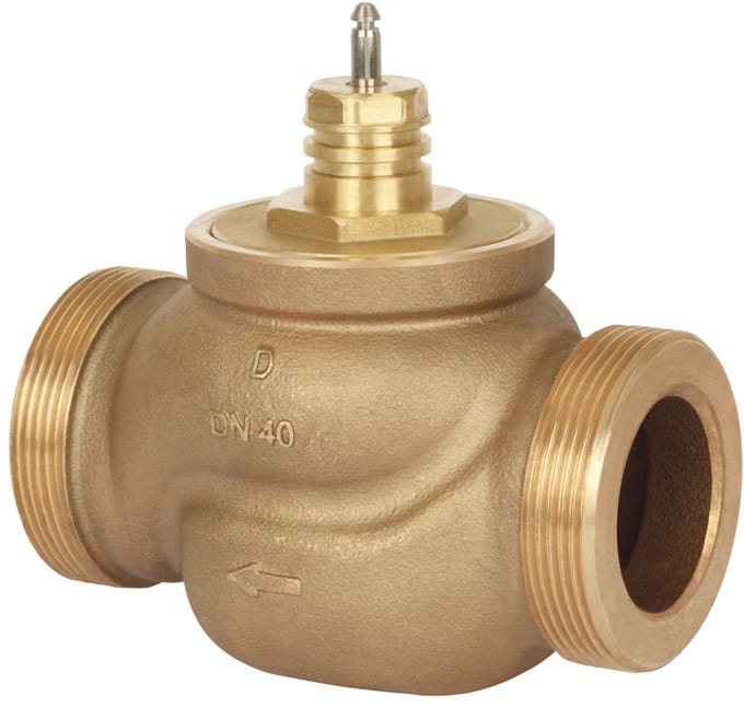 Danfoss Doorlaatventiel VRB2 DN 32, kvs 16, Buitendraad, 065Z0178