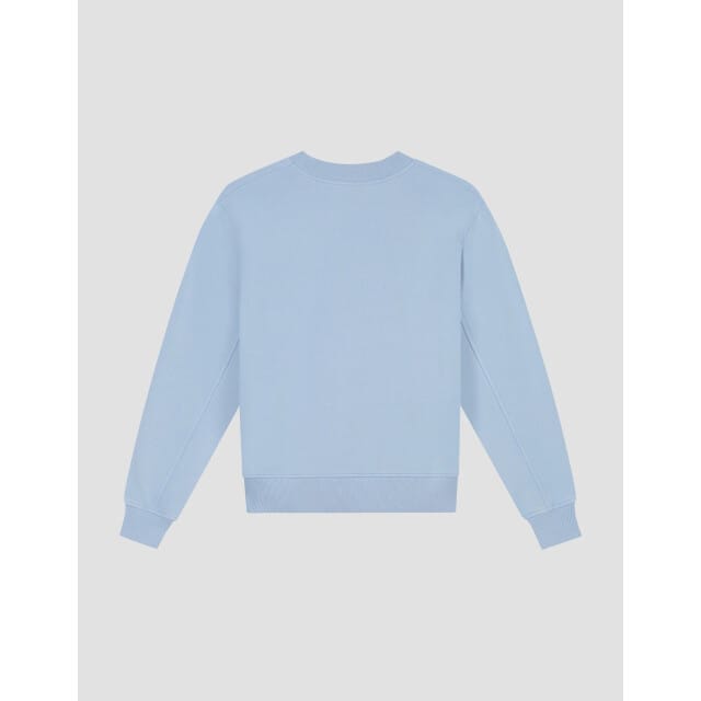 Olaf Essential Washed Crewneck Sweaters Lichtblauw W240201