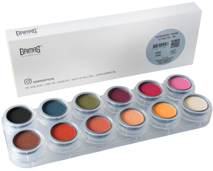 Grimas Oogschaduw/Rouge - Palet Eyeshadow/Rouge FM
