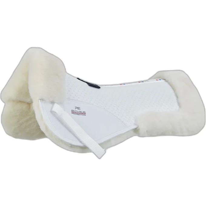 Zadelonderlegger voor paarden in merinowol Premier Equine Air-Tech