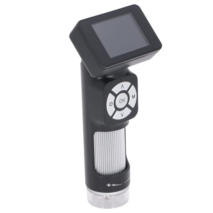 Microscope numérique portable professionnel 10 MP 1080 P, kit de microscope de poche portable avec 2,0 pouces