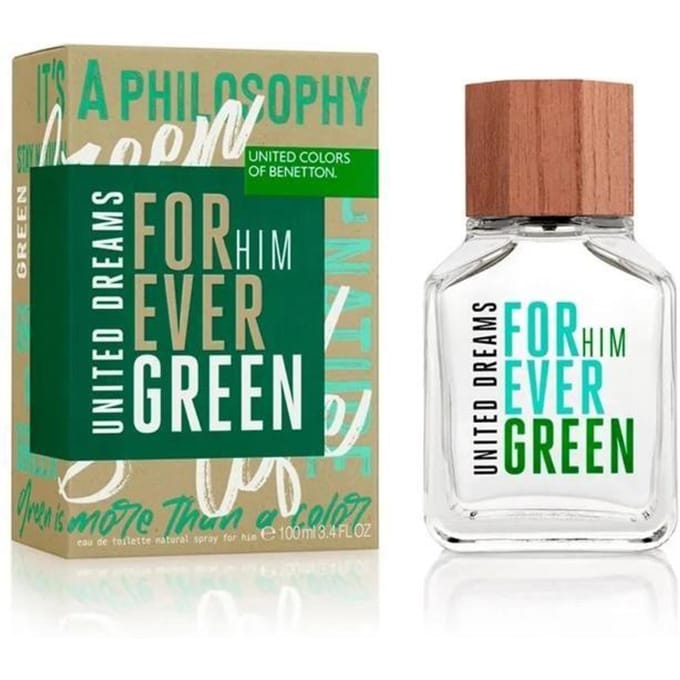 Benetton United Dreams for Him Forever Green Eau de Toilette 100 ml
