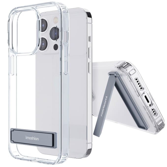 imoshion Hoesje - Geschikt voor Apple iPhone 13 Pro - Stand Backcover - Transparant