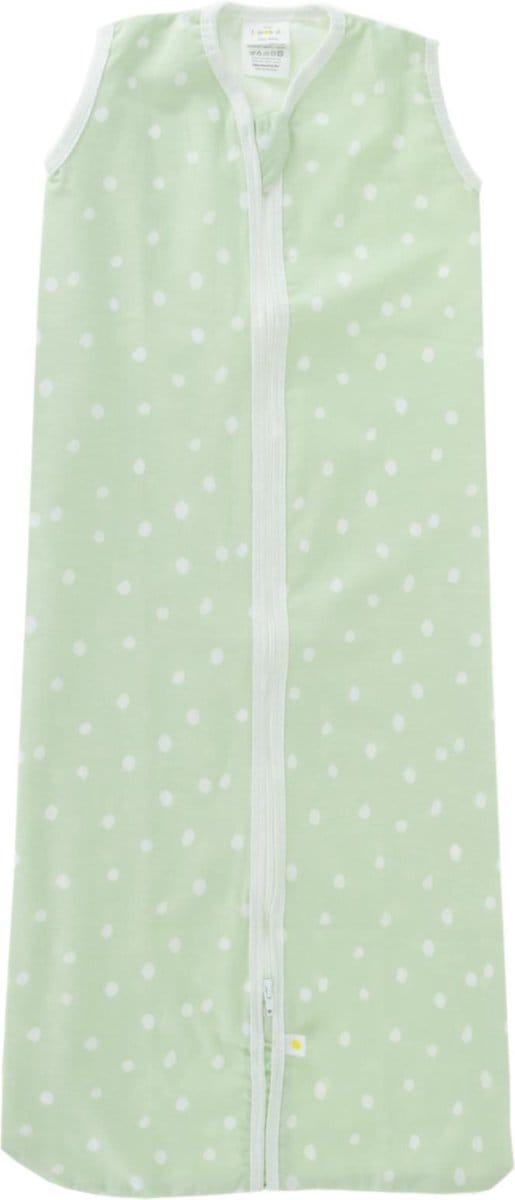 Little Lemonade Slaapzak zomer 90cm Dots green
