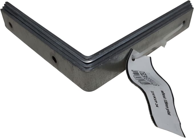 Stoelhoek 120mm per 4 Verzinkt