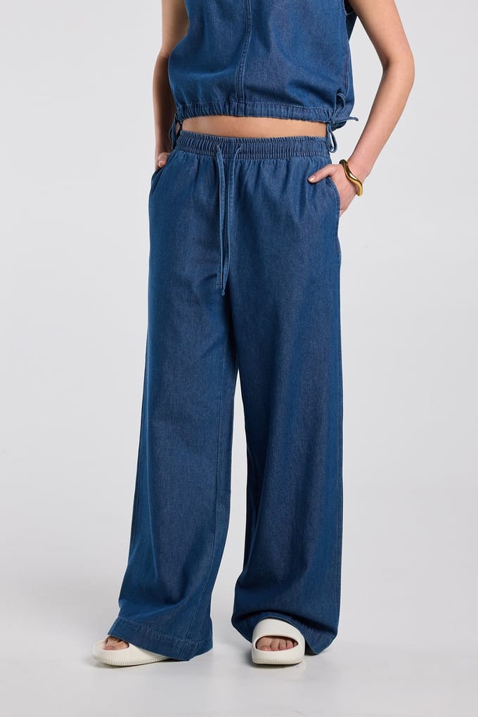 America Today Primrose Medium Blue Taglia: S | Pantaloni Outlet | Donna | Blu