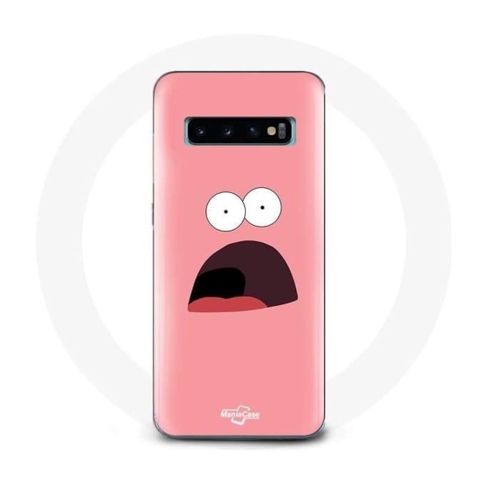 Coque pour Samsung Galaxy s10 edge Patrick Étoile Bob l'éponge rose
