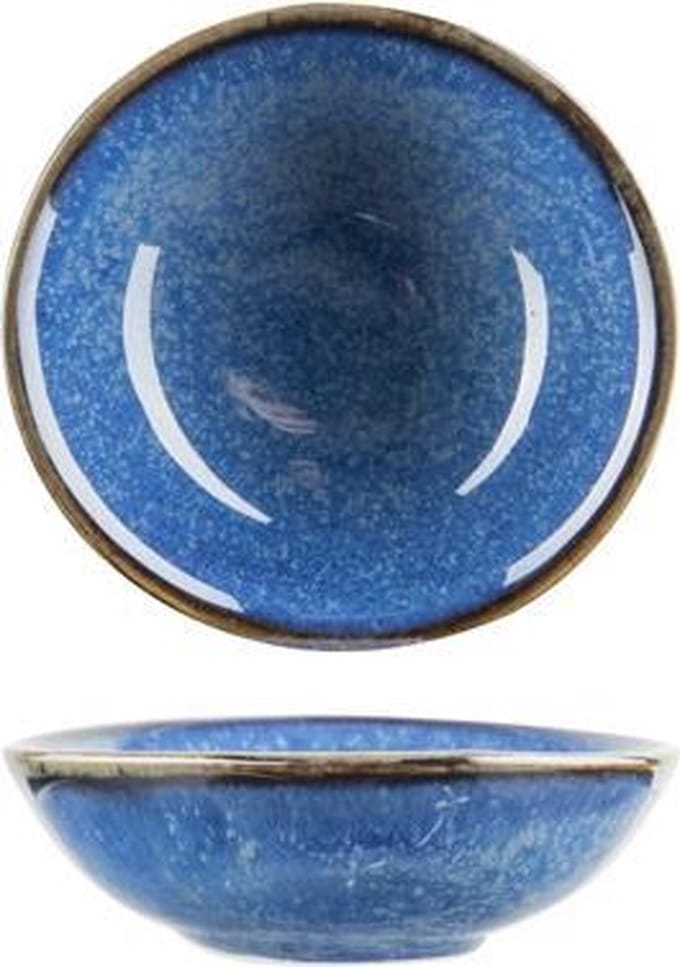 Cosy & Trendy Narwal Blue Aperoschaaltje 9,2x6xh2,4cm