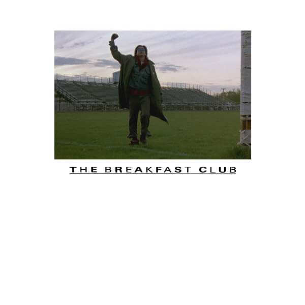 The Breakfast Club End Scene Hoodie - White - L