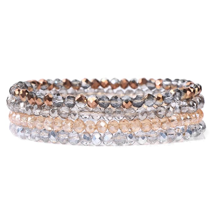 Sorprese armband - Venice - armband dames - 4 delig - cadeau - Model S - Cadeau