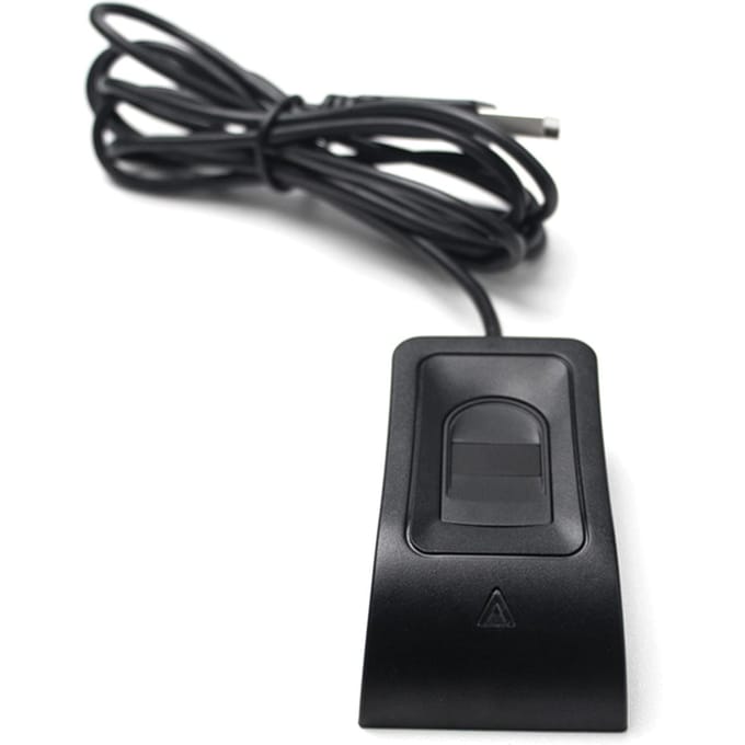 Vingerafdruklezer, USB biometrische vingerafdrukscanner Draagbare Windows Hello voor computer PC Laptop zwart