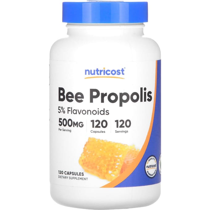 Nutricost, propolis, 500 mg, 120 capsules
