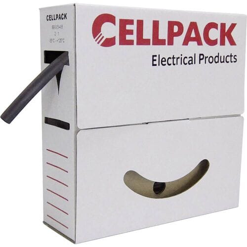 CellPack 127046 Krimpkous zonder lijm Rood 3.20 mm 1.60 mm Krimpverhouding:2:1 15 m