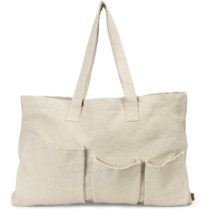 Ferm Living - Pocket Weekendtas - wit