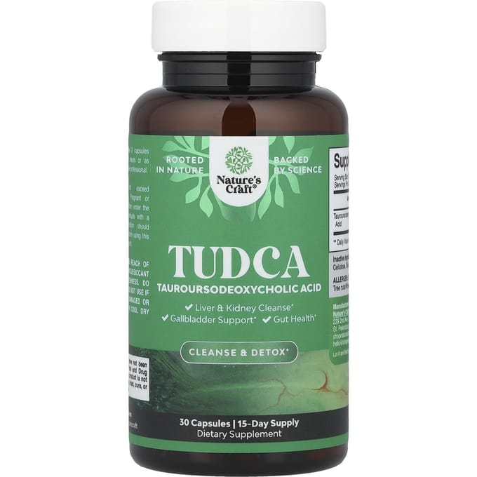 Nature's Craft, TEDCA, 500 mg, 30 capsules (250 mg per capsule)