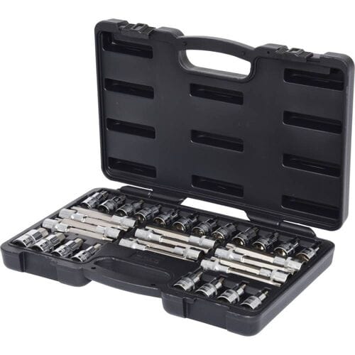 KS Tools CHROME+ - Dopsleutelset - 32-delig - 1/2 inch - Chroom-Vanadium