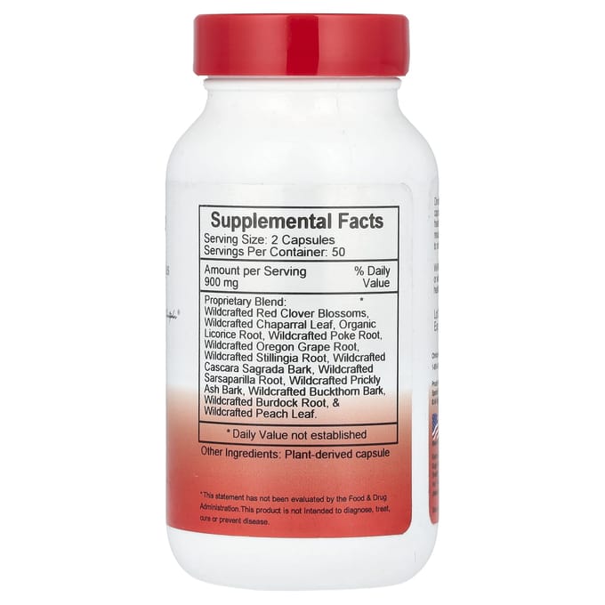Christopher's Original Formulas, Bloedstroom Formule, 450 mg, 100 vegetarische capsules (225 mg per capsule)
