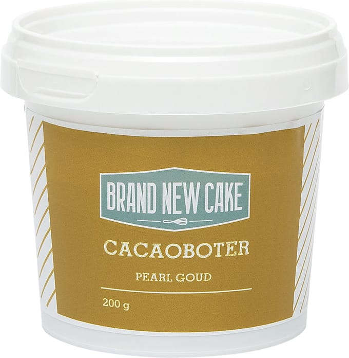 BrandNewCake Cacaoboter gekleurd Pearl Goud 200g