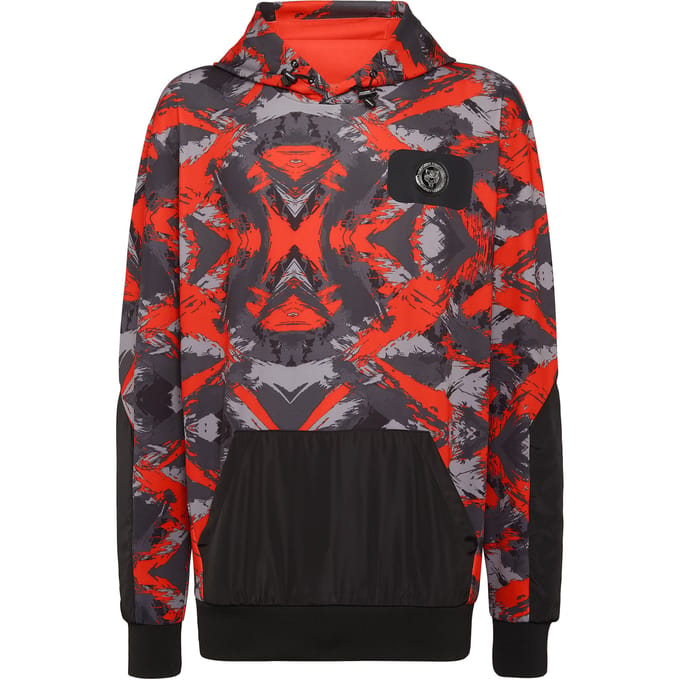Sweatshirt Met Capuchon Camouflage