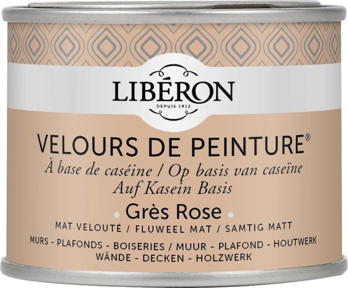 Liberon Velours De Peinture Muurverf - Mat - Grès Rose - 0,125l