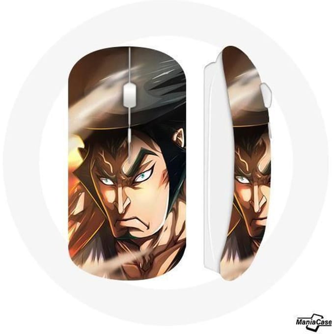 Souris Sans Fil - Kozuki Oden - One Piece - USB Wifi - Compatible Mac et PC - Blanc