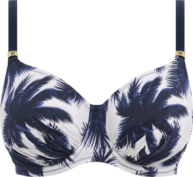 Fantasie Carmelita Avenue UW Gathered Full Cup Bikini Top Dames Bikinitopje - Maat 75F (EU)