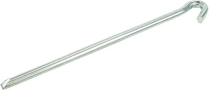 ProPlus Driehoekige rotspen met haak - staal - 23 cm