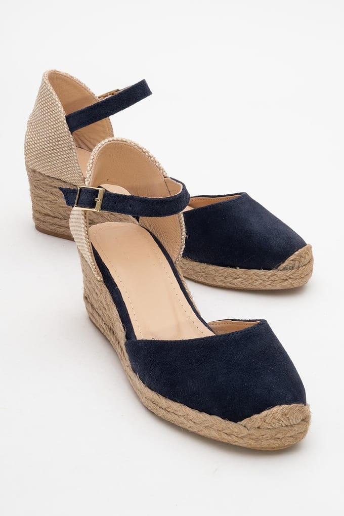Aldea Leren Platform Espadrille (Dames)
