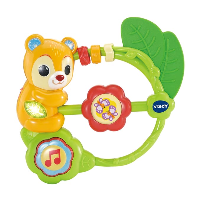Vtech Vrolijke Beer Rammelaar Interactief speelgoed Grijp- en bijtspeelgoed