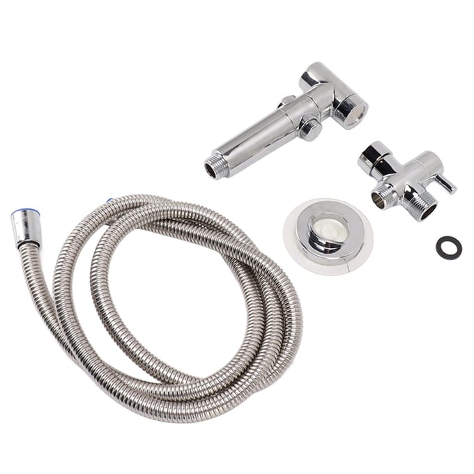 Bidetsproeier Handsproeier Kit Magnetische Zuiging Explosieveilig Bidet Stoffen Luier Sproeier Set gray