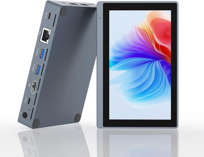 Mini Desktop PC - Compacte Computer - Multitasken Thuis - Touchscreen Display - 55 Inch Scherm