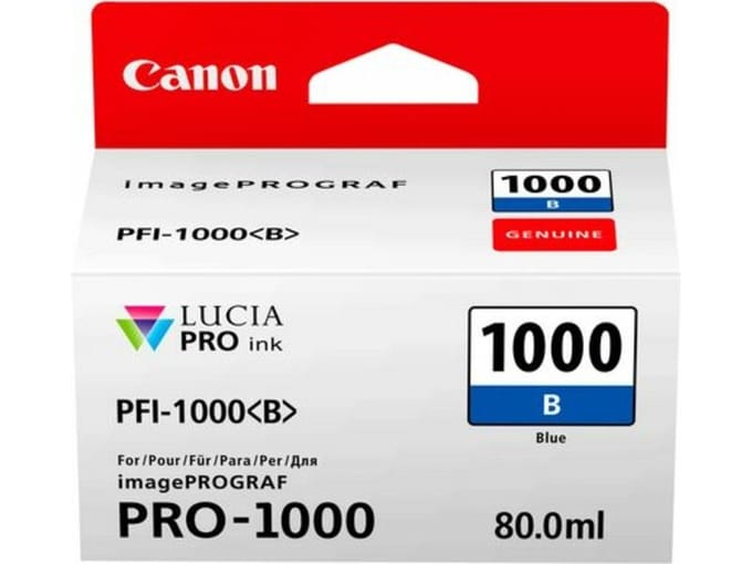 Canon PFI-1000B inktcartridge blauw (origineel)