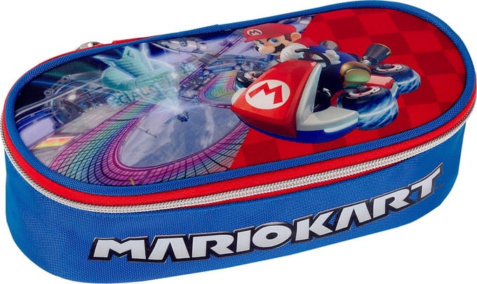 Super Mario Etui, Mario Kart - 22 x 6 x 9,5 cm - Polyester