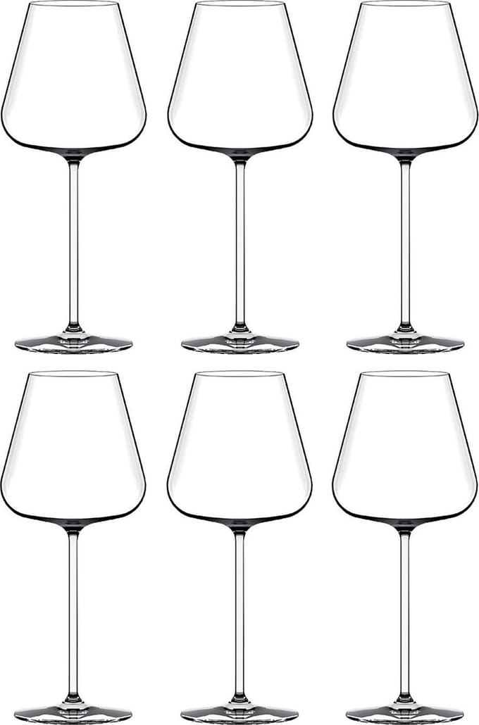 Italesse Etoilé Sparkle champagneglas met perlagepunten - 0,48l - 6 stuks